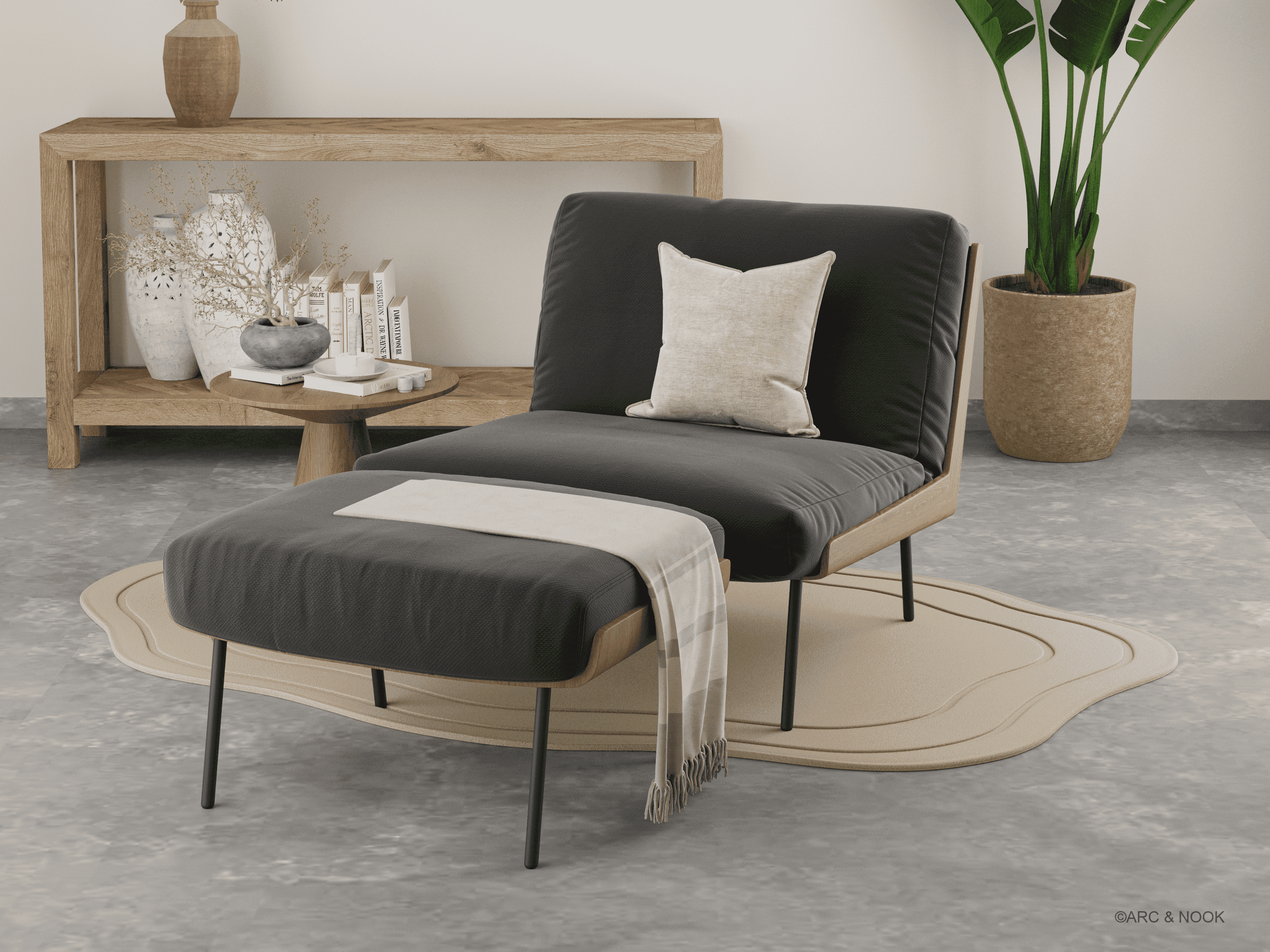 Posh Arm Chair