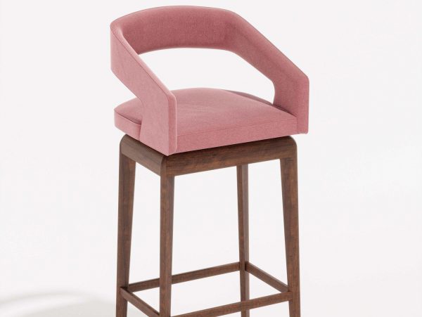 revolve barstool side view