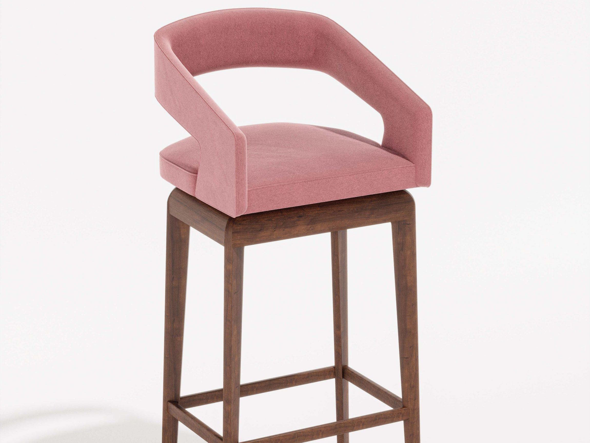 revolve barstool side view